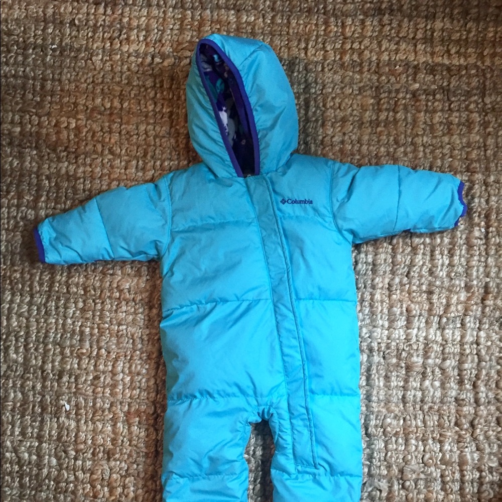 Columbia infant snow suit 6-12mo